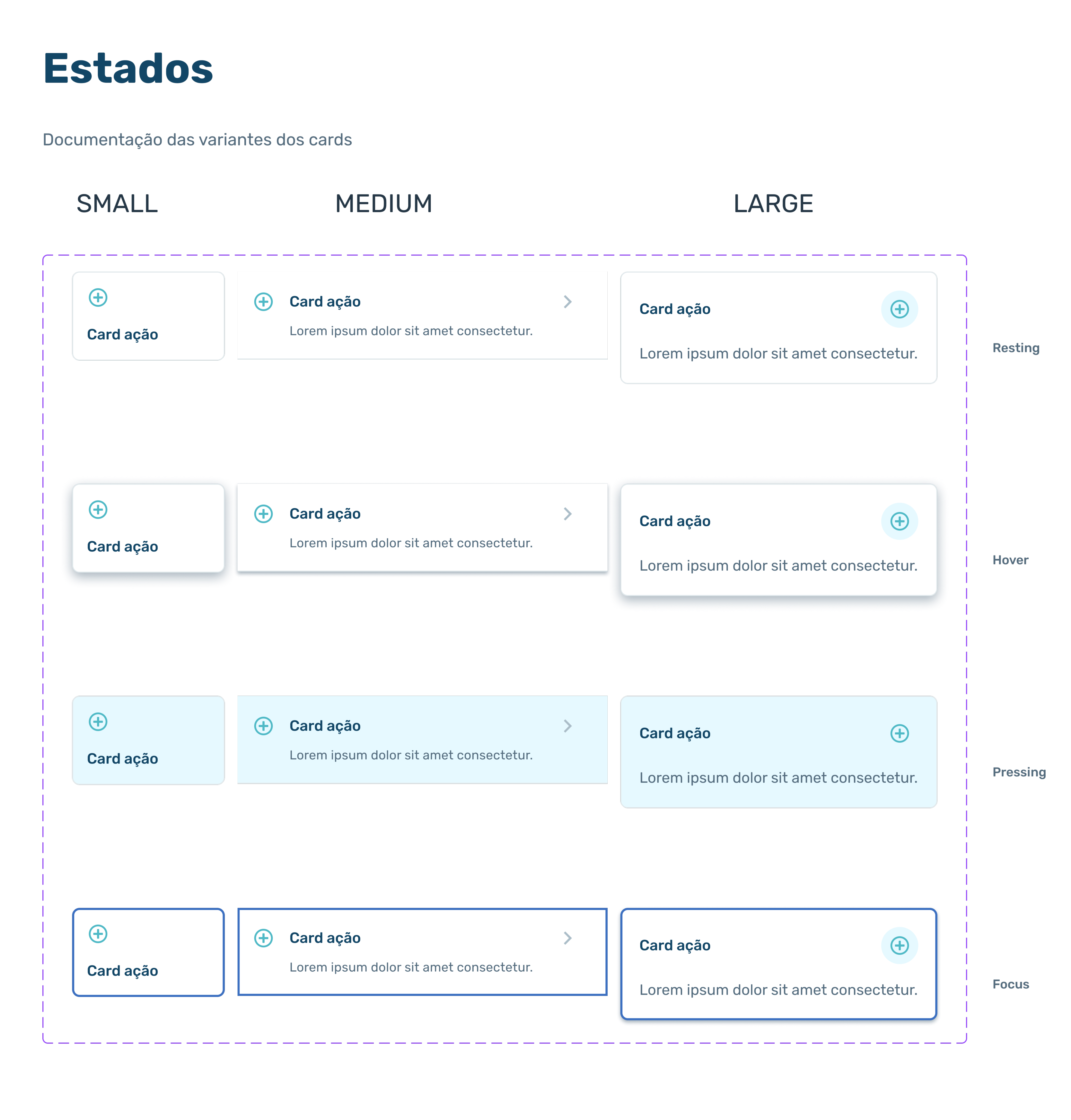 Documentation excerpt showing unified rem-based token documentation after the migration.